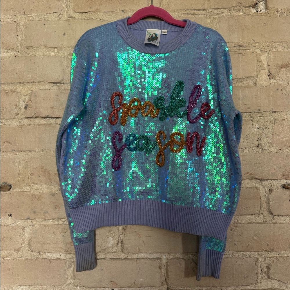 Queen of Sparkle “Sparkle Season”Sweater